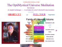 Tablet Screenshot of consciousness.com